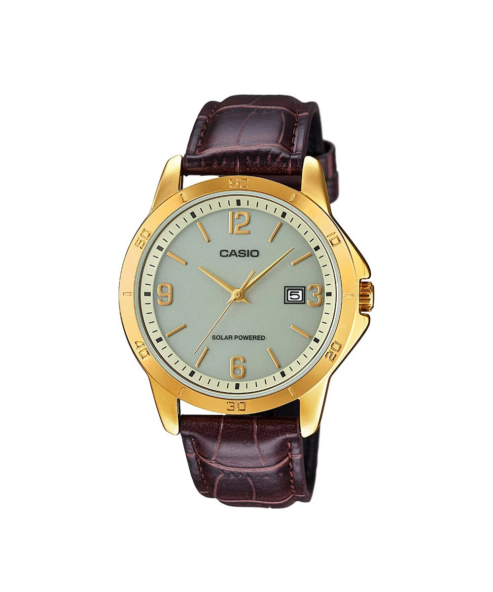 RELOJ PARA HOMBRE CASIO MTP-VS02GL-9ADF -CAFÉ