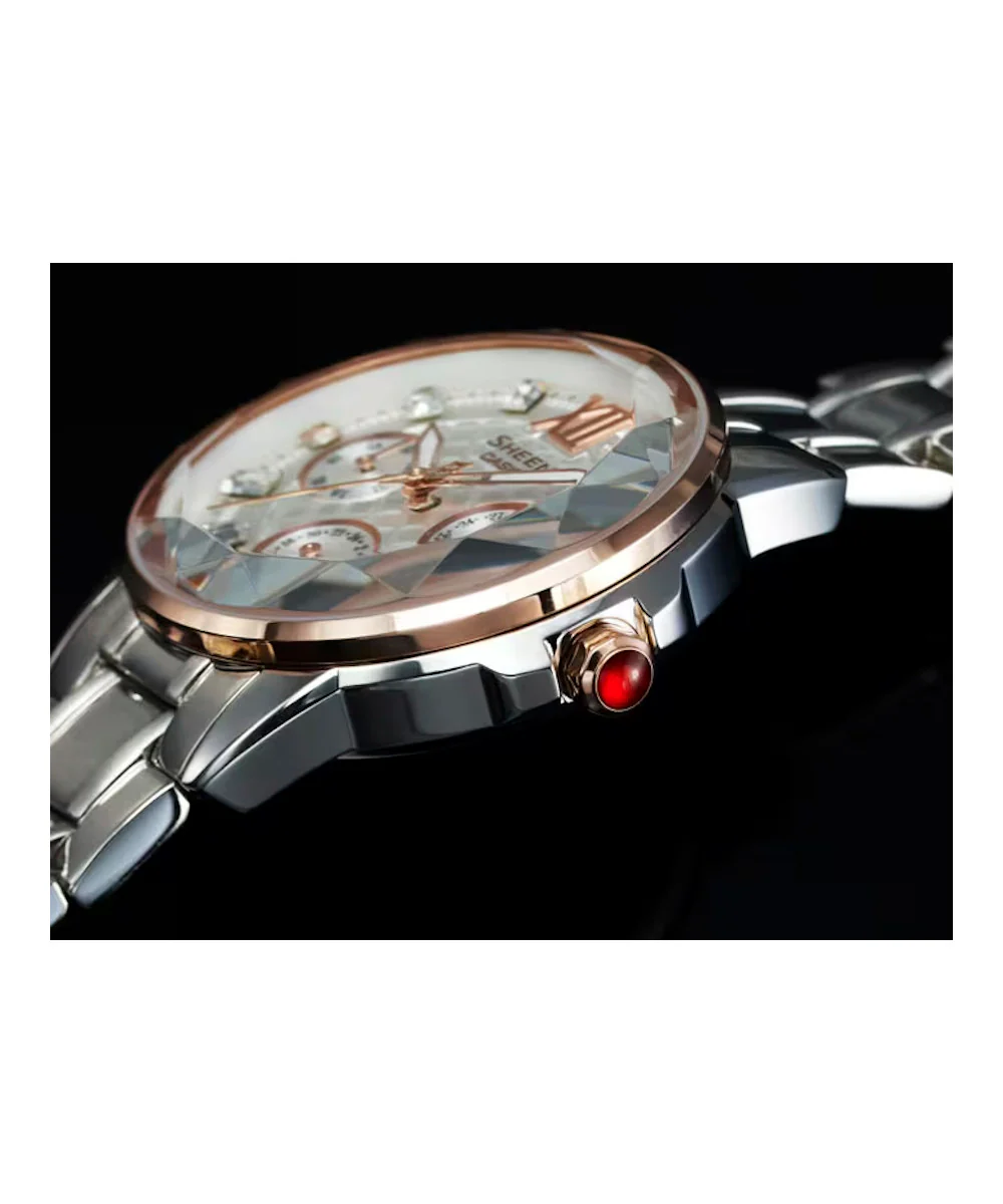 RELOJ PARA MUJER CASIO SHEEN SHE-3029SG-7AUDR -BLANCO - Image 3