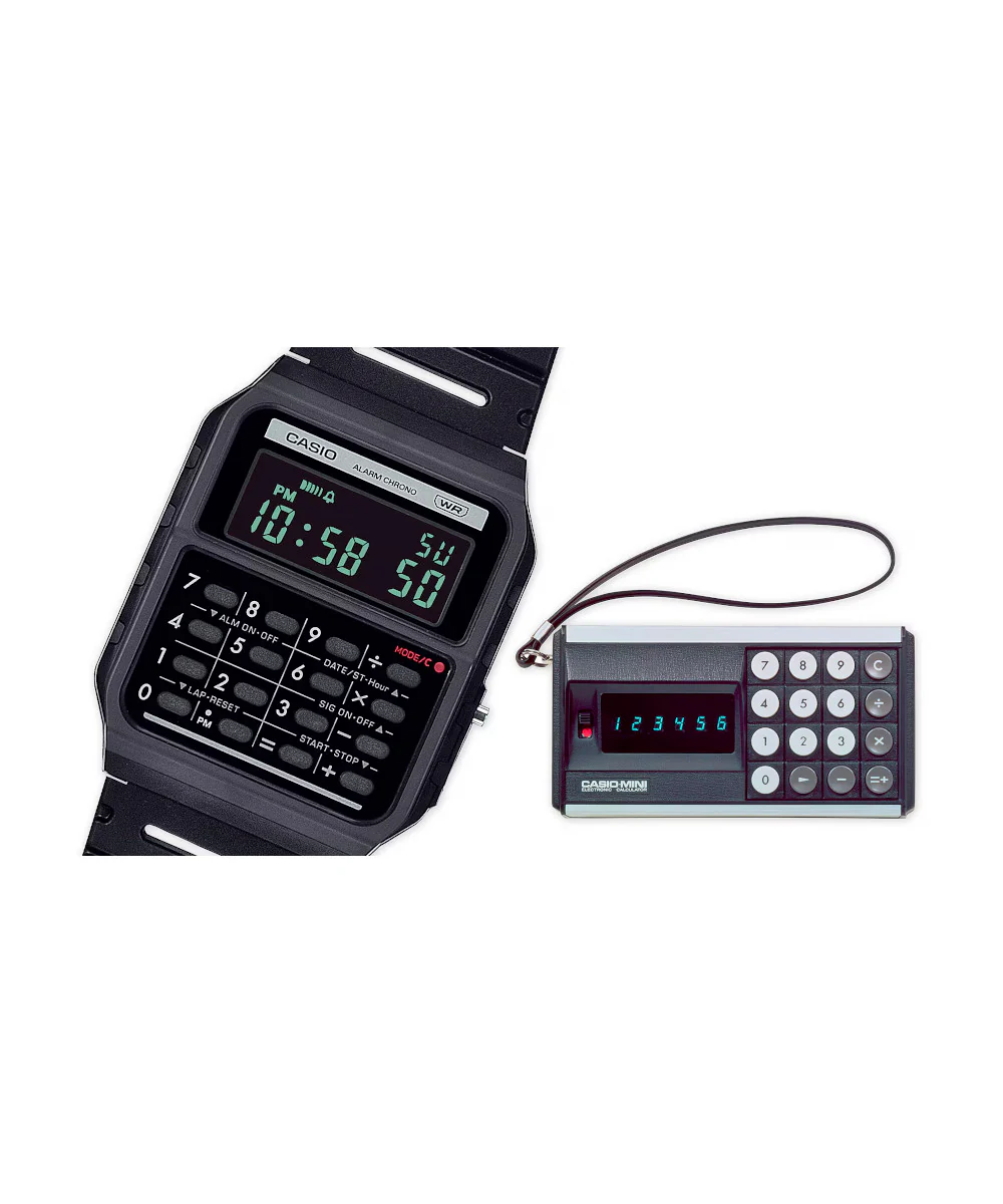 RELOJ CASIO VINTAGE CA-53WB-1BDF -NEGRO - Image 6