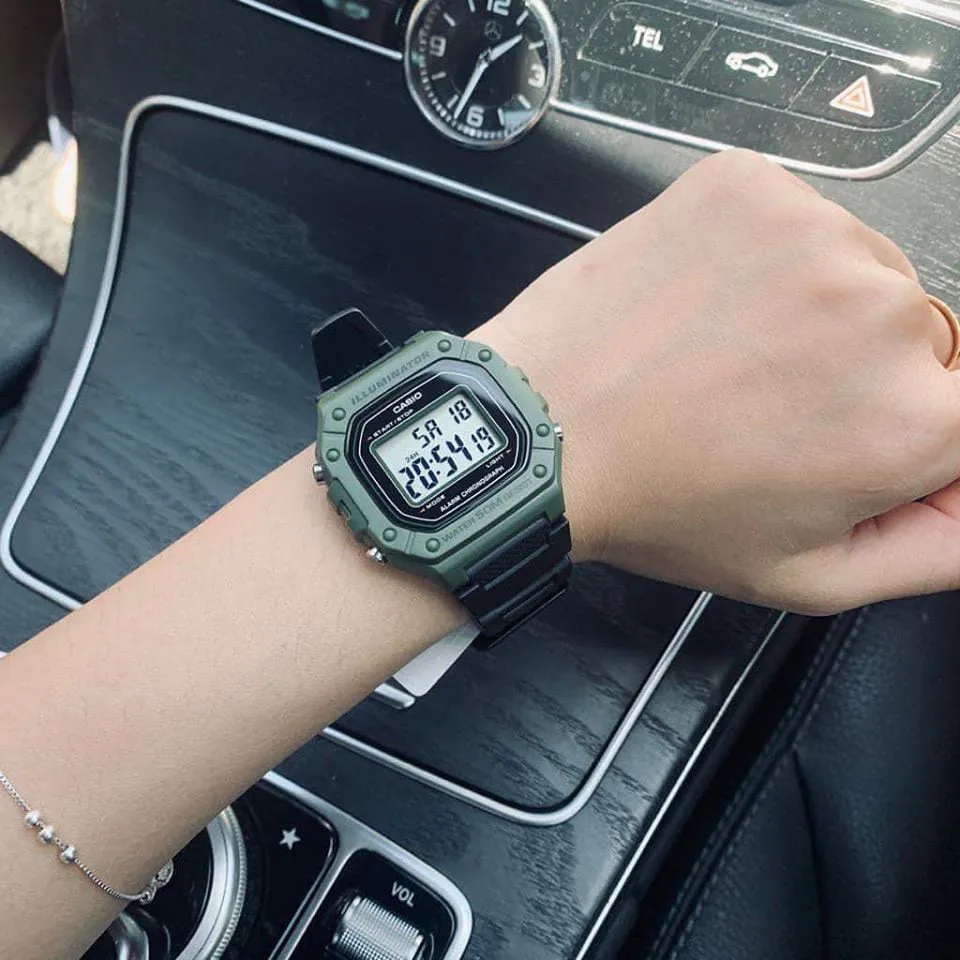 RELOJ CASIO W-218H-3AVDF -VERDE - Image 4