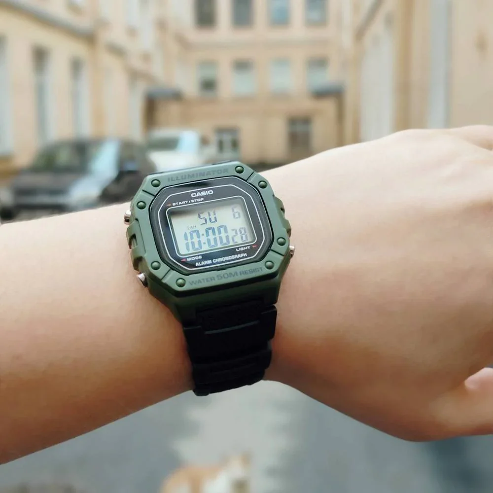 RELOJ CASIO W-218H-3AVDF -VERDE - Image 5