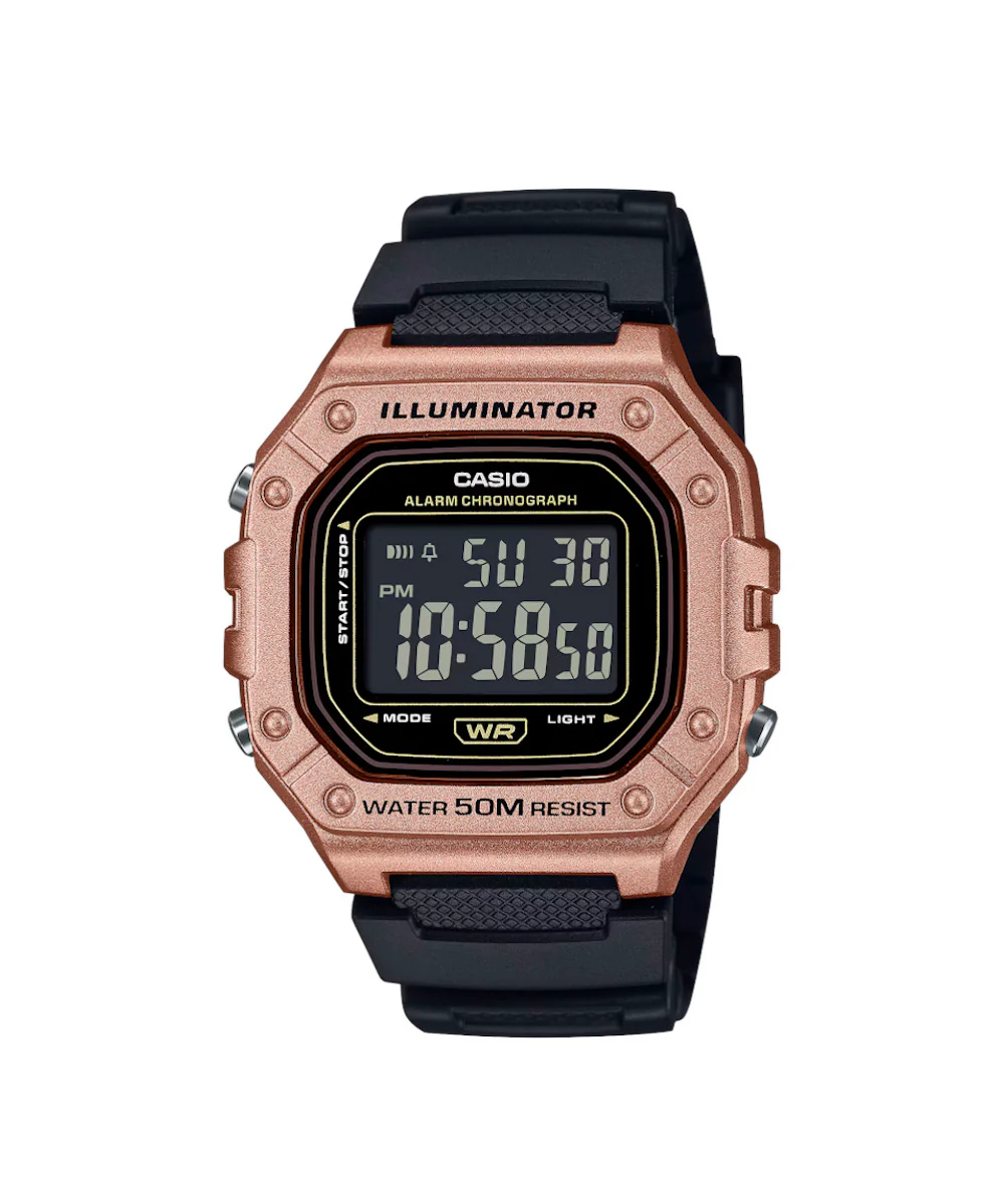 RELOJ CASIO W-218HM-5BVDF -NEGRO