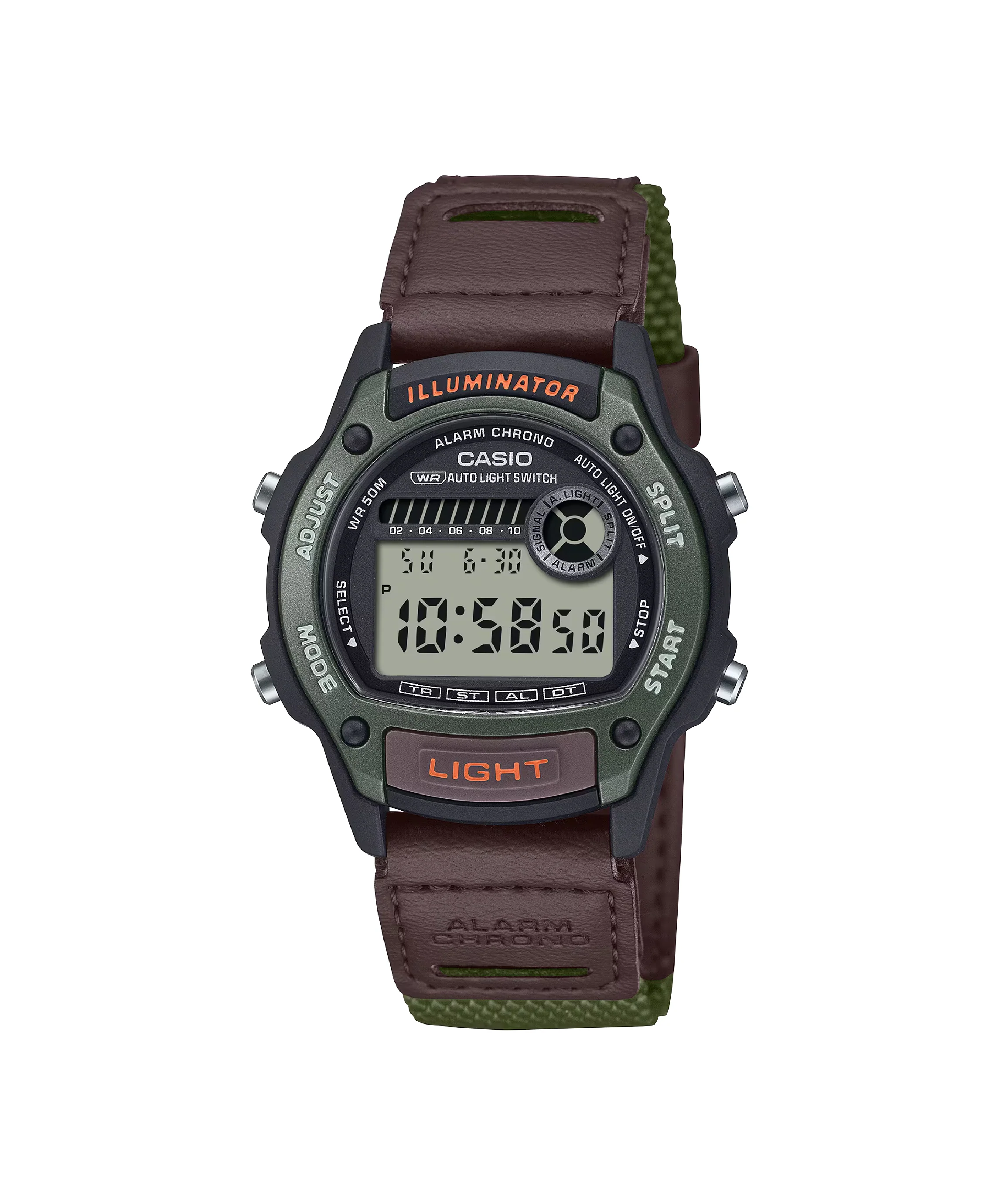 RELOJ CASIO W-220HF-3AVDF - VERDE