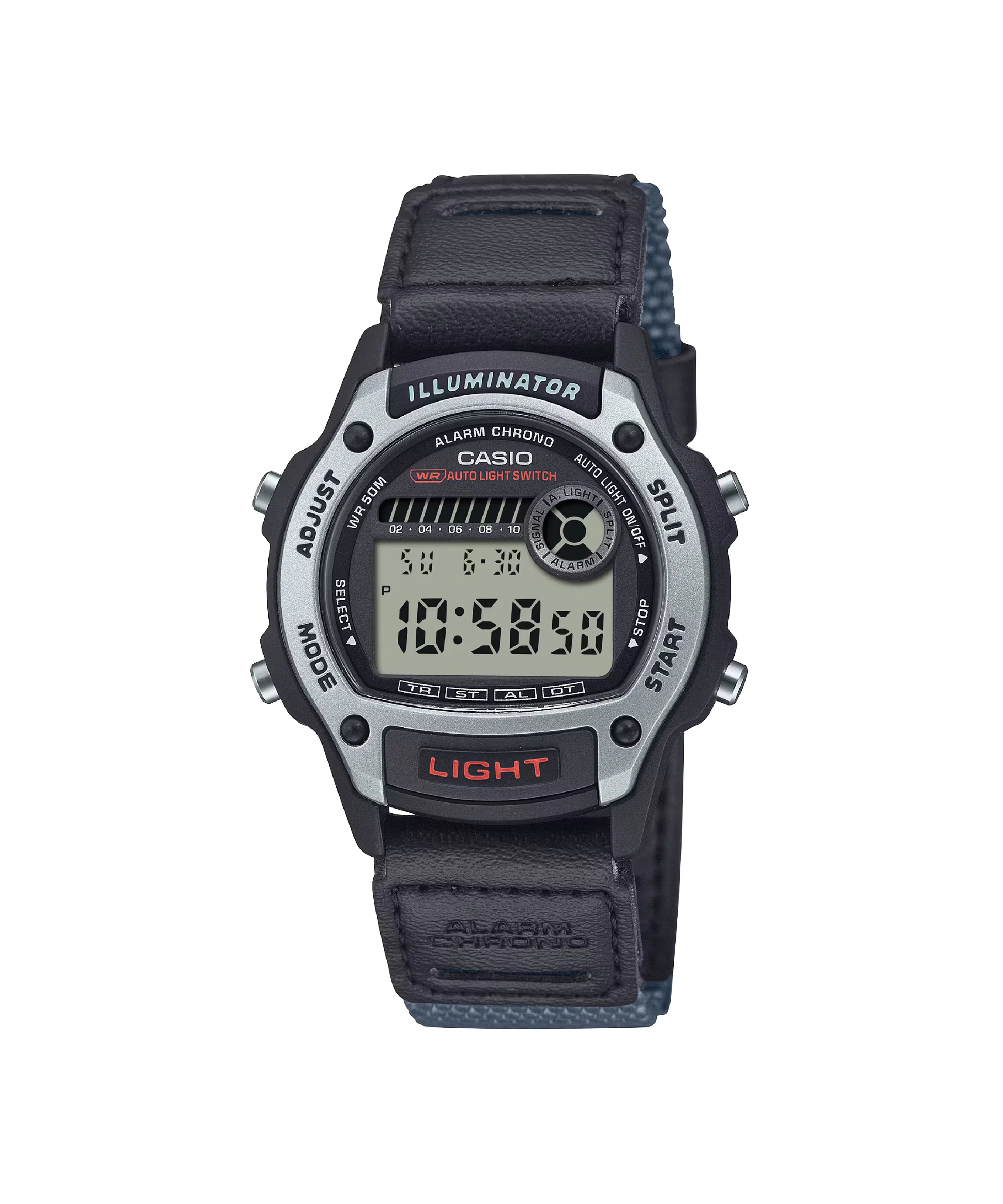 RELOJ CASIO W-220HF-8AVDF - GRIS