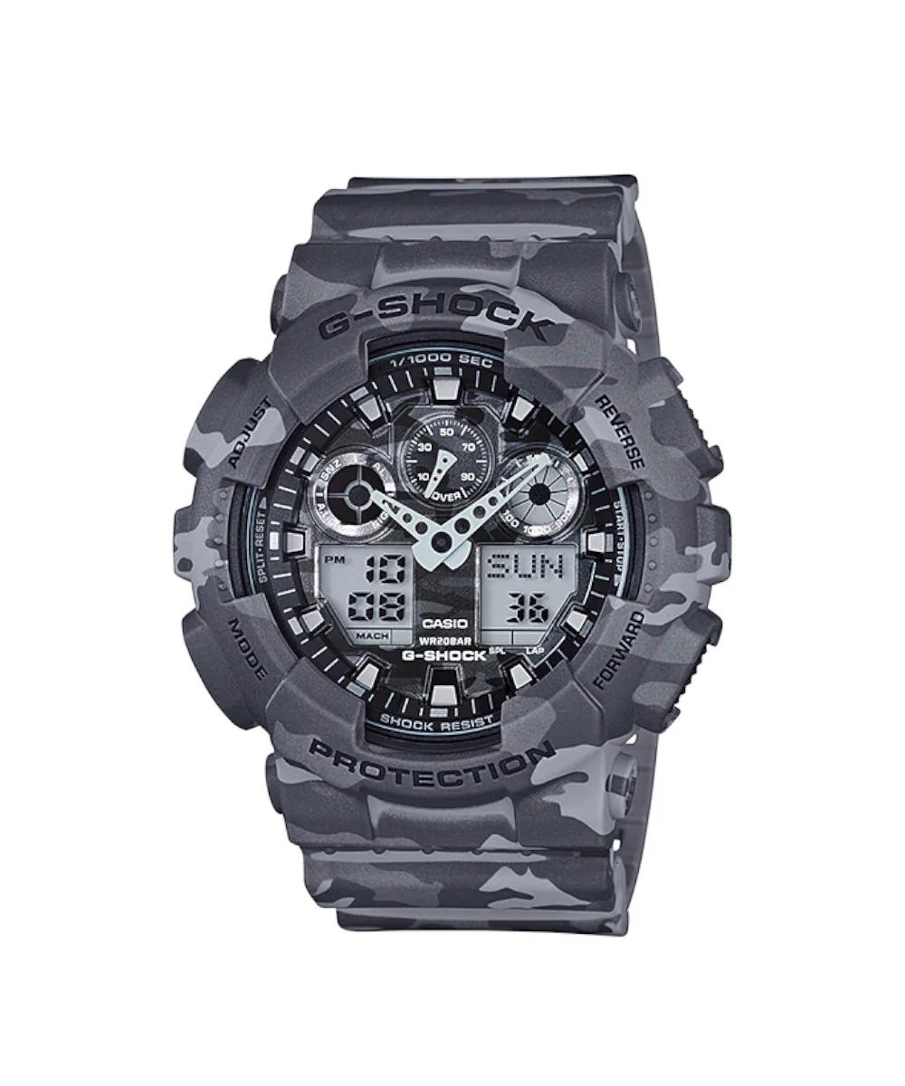 RELOJ CASIO G-SHOCK GA-100CM-8ADR- GRIS