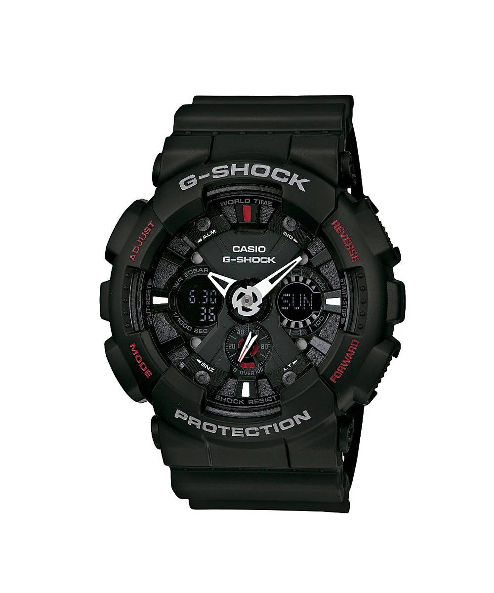 RELOJ CASIO G-SHOCK GA-120-1ADR- NEGRO