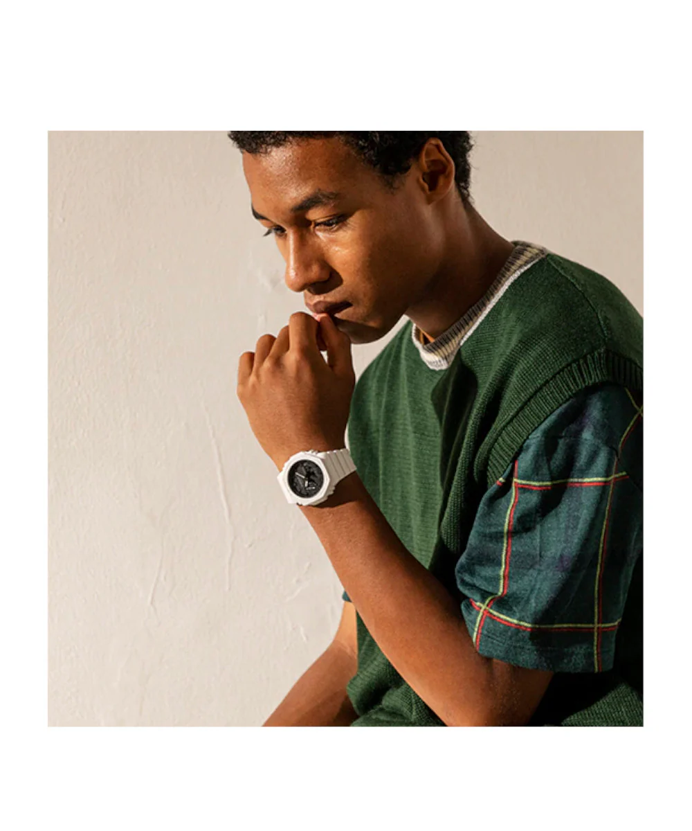 RELOJ CASIO G-SHOCK GA-2100-7ADR- BLANCO - Image 9