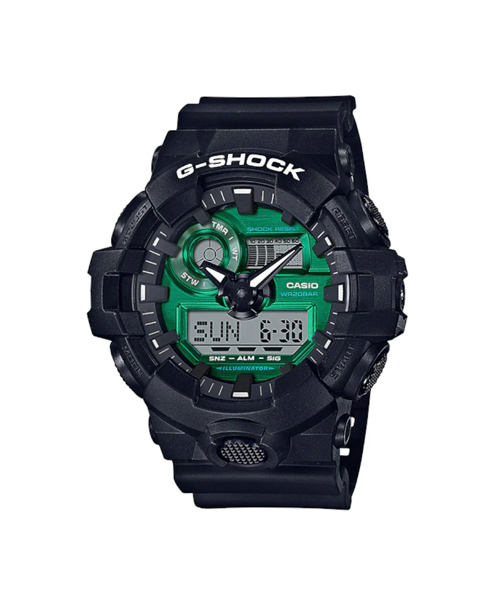 RELOJ CASIO G-SHOCK GA-700MG-1ADR- VERDE