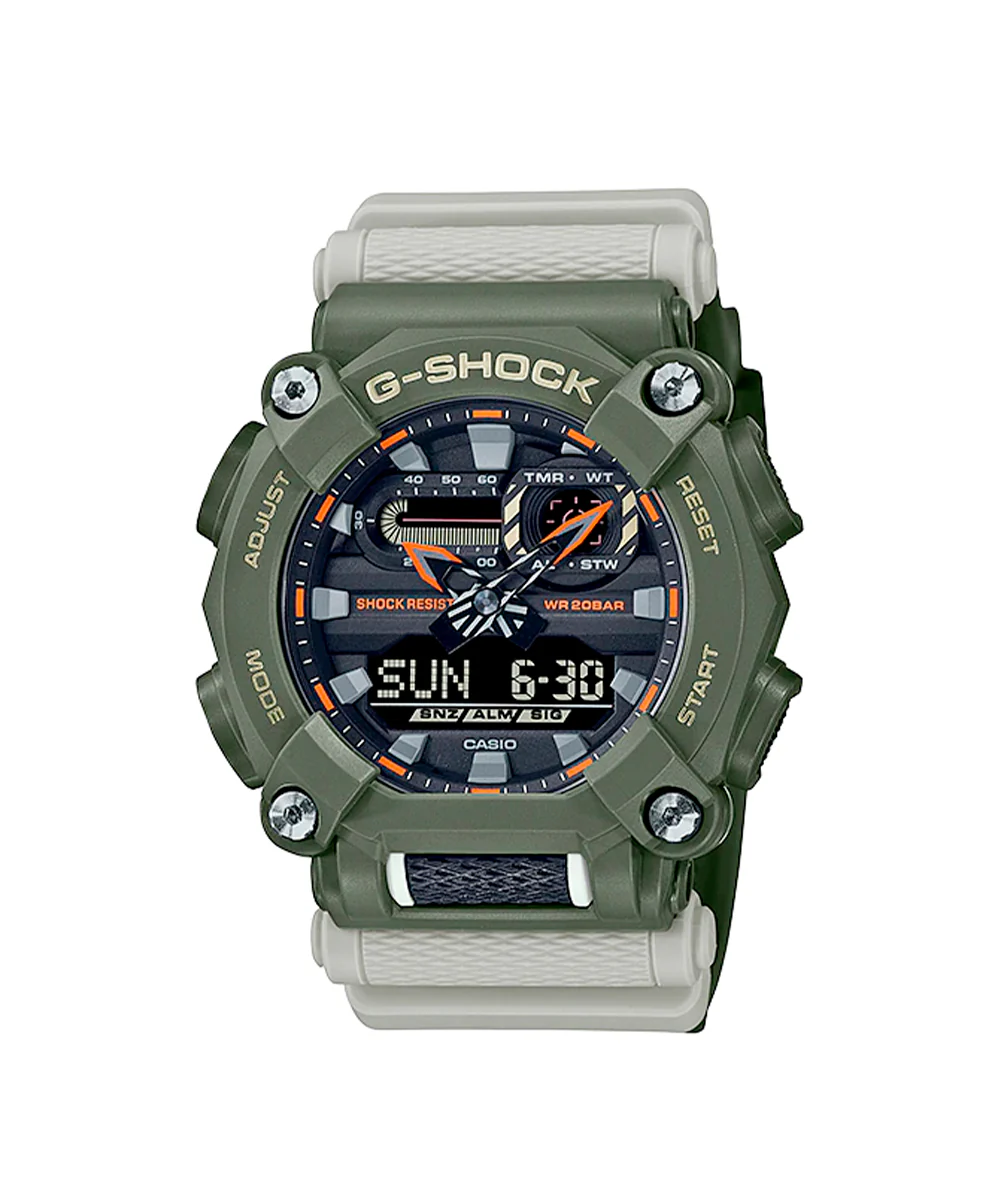 RELOJ CASIO G-SHOCK GA-900HC-3ADR- VERDE