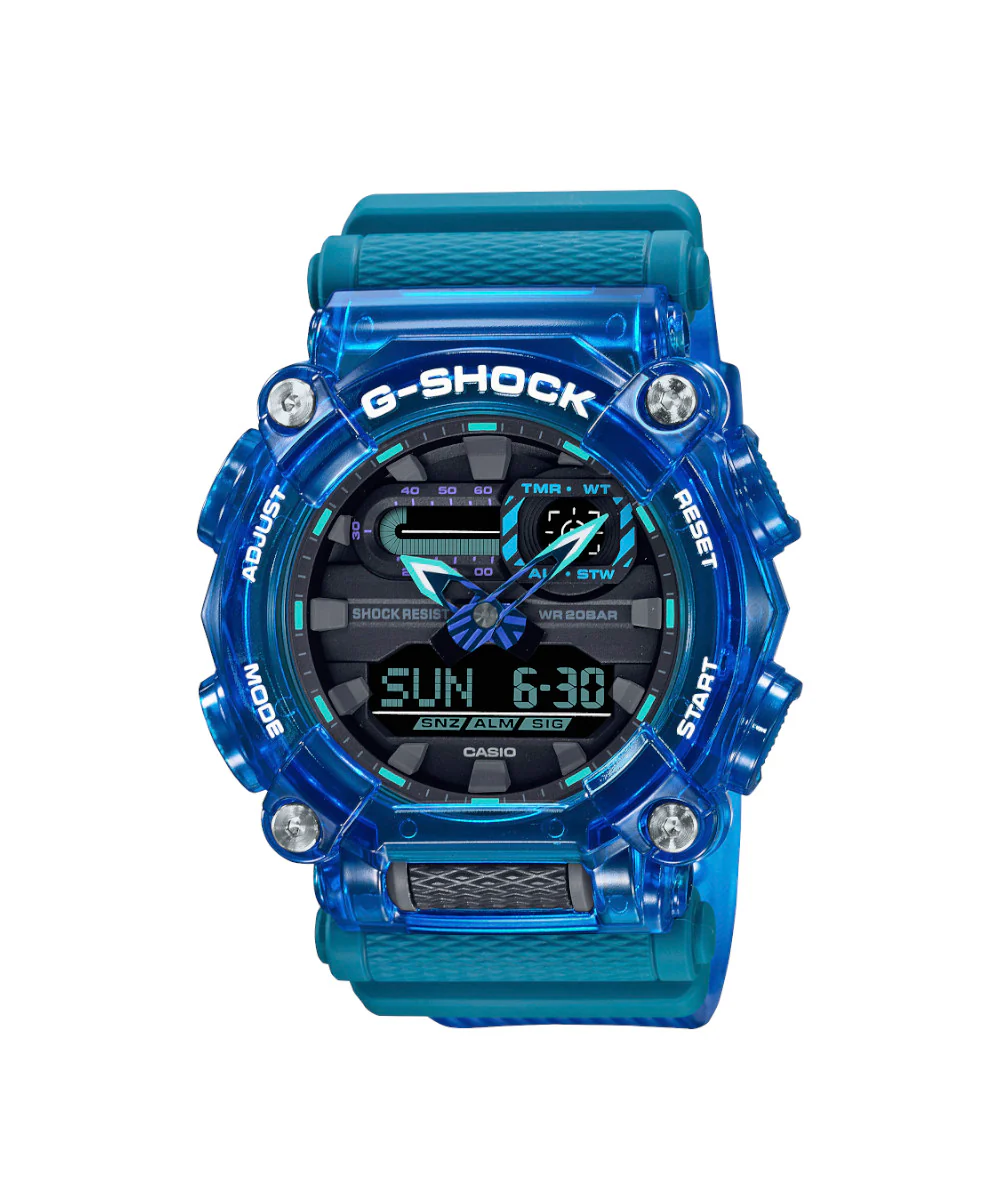 RELOJ CASIO G-SHOCK GA-900SKL-2ADR- AZUL