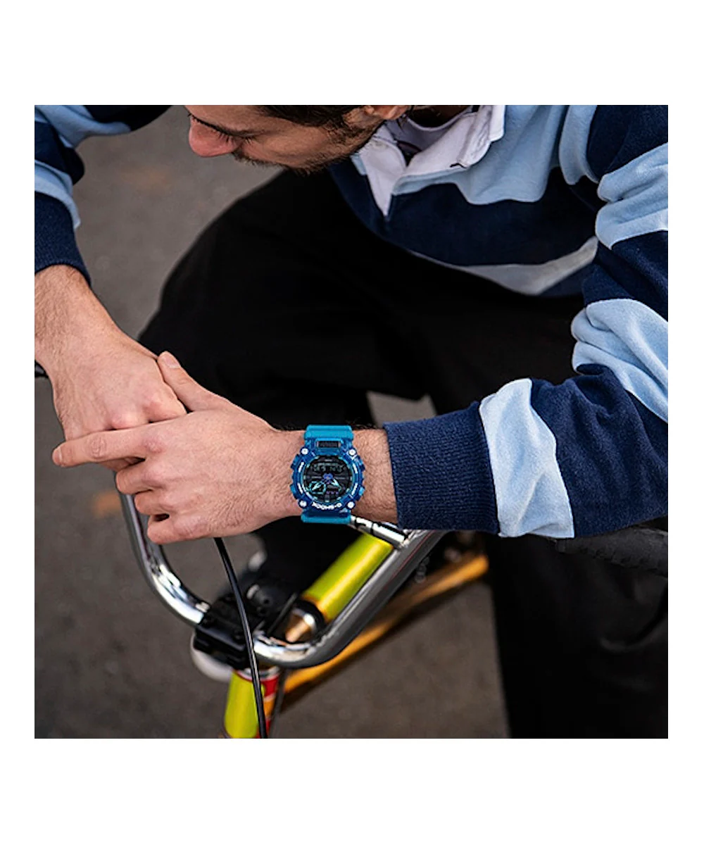 RELOJ CASIO G-SHOCK GA-900SKL-2ADR- AZUL - Image 2