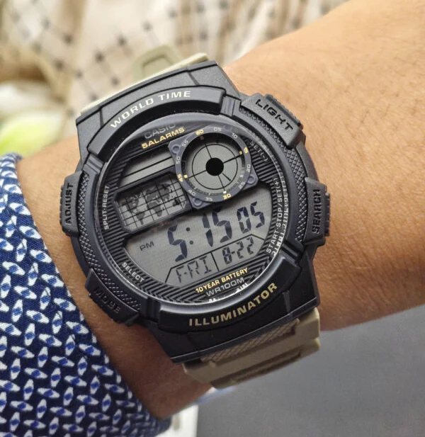 RELOJ PARA HOMBRE CASIO AE-1000W-5AVDF - CAFÉ - Image 2