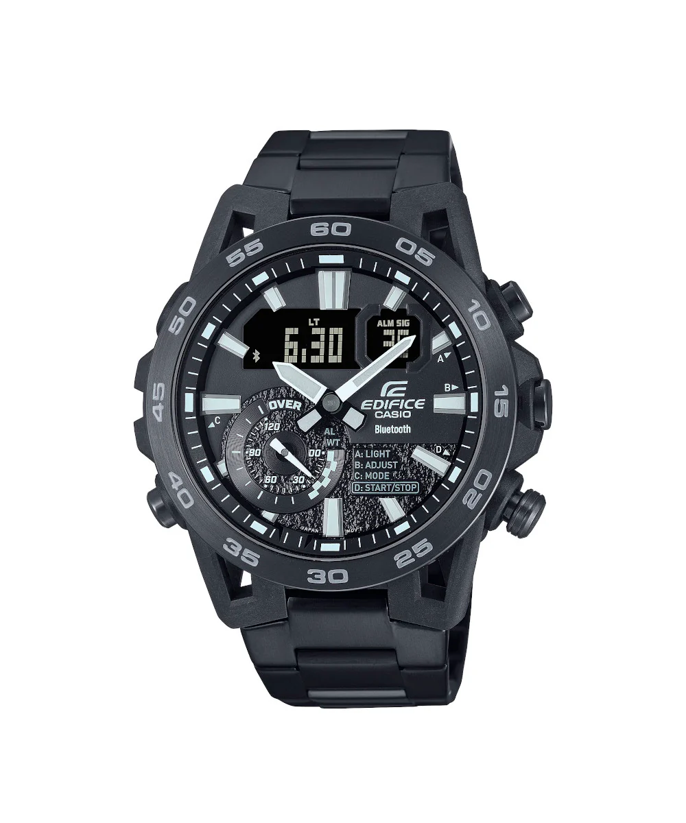 RELOJ PARA HOMBRE CASIO EDIFICE ECB-40BK-1ADF -NEGRO