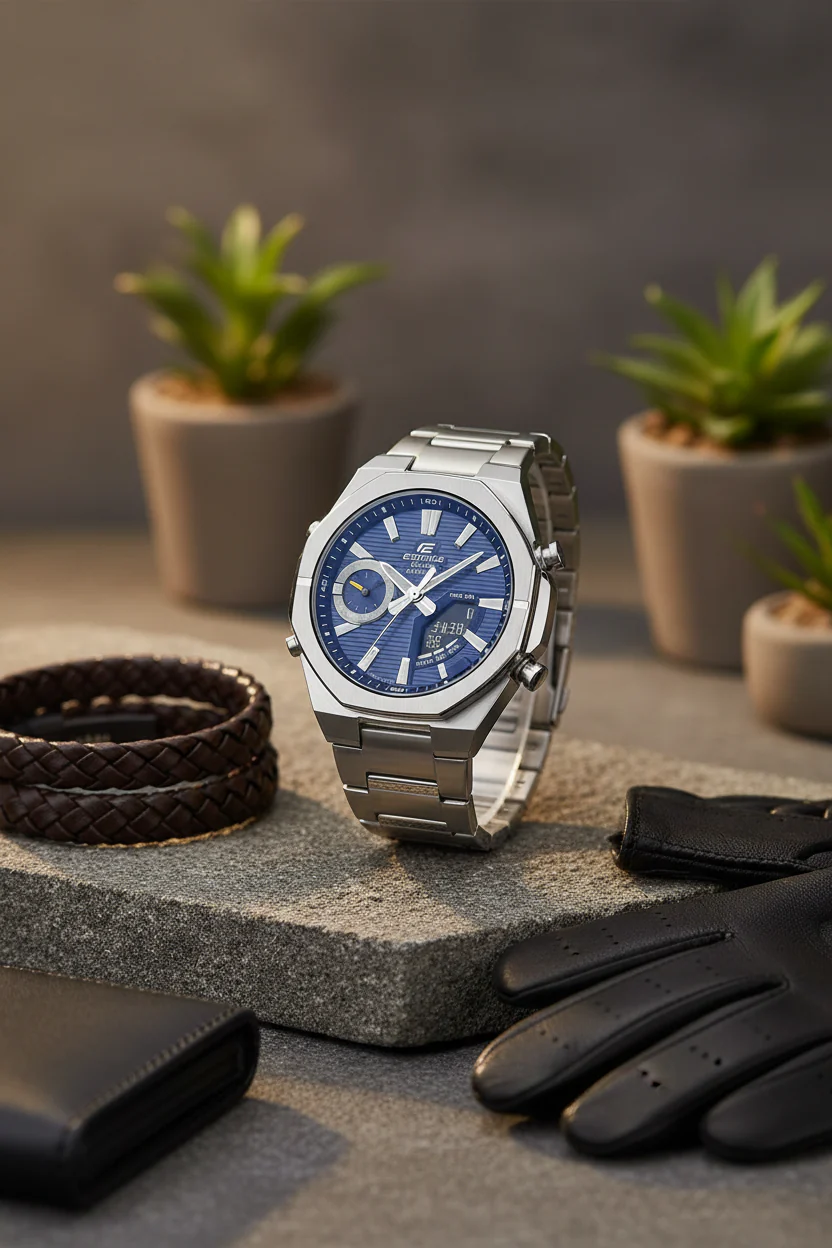 RELOJ PARA HOMBRE CASIO EDIFICE ECB-S10D-2ADF - AZUL - Image 4