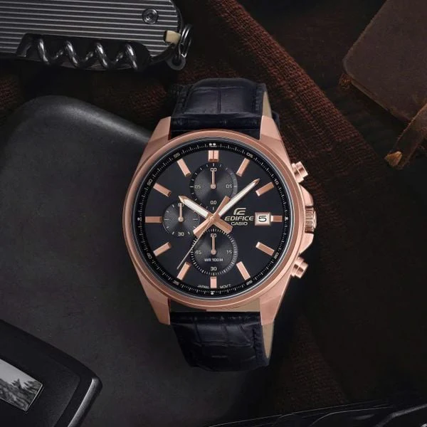 RELOJ PARA HOMBRE CASIO EDIFICE EFV-610ECL-1AUDF - NEGRO - Image 3