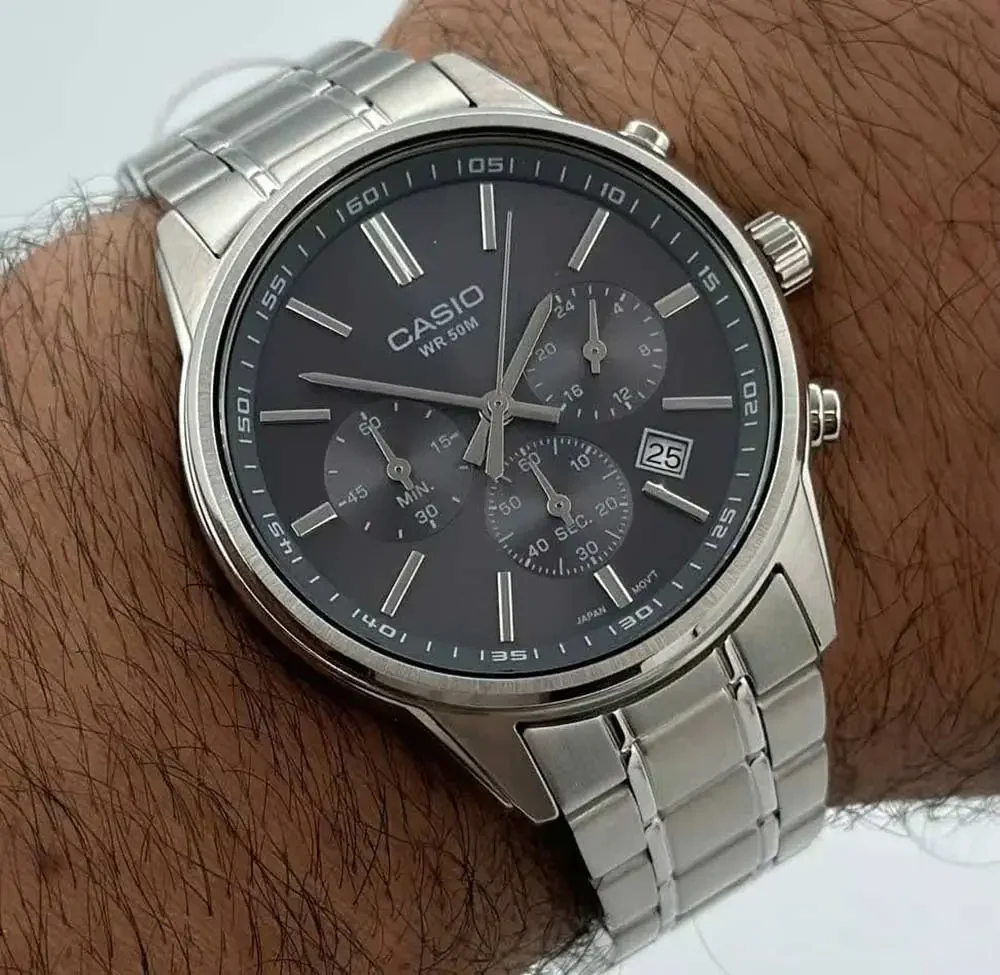 RELOJ PARA HOMBRE CASIO MTP-E515D-8AVDF - GRIS - Image 2