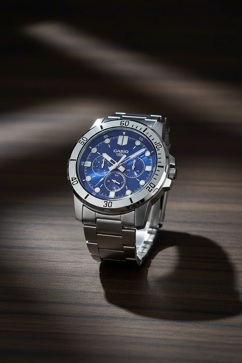 RELOJ PARA HOMBRE CASIO MTP-VD300D-2EUDF - AZUL - Image 5