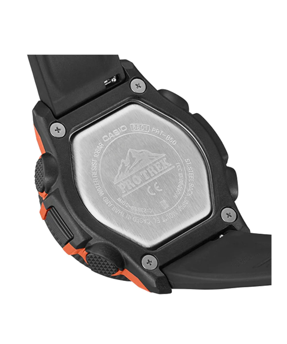 RELOJ PARA HOMBRE CASIO PROTREK  PRT-B50-4DR -NARANJADO - Image 8