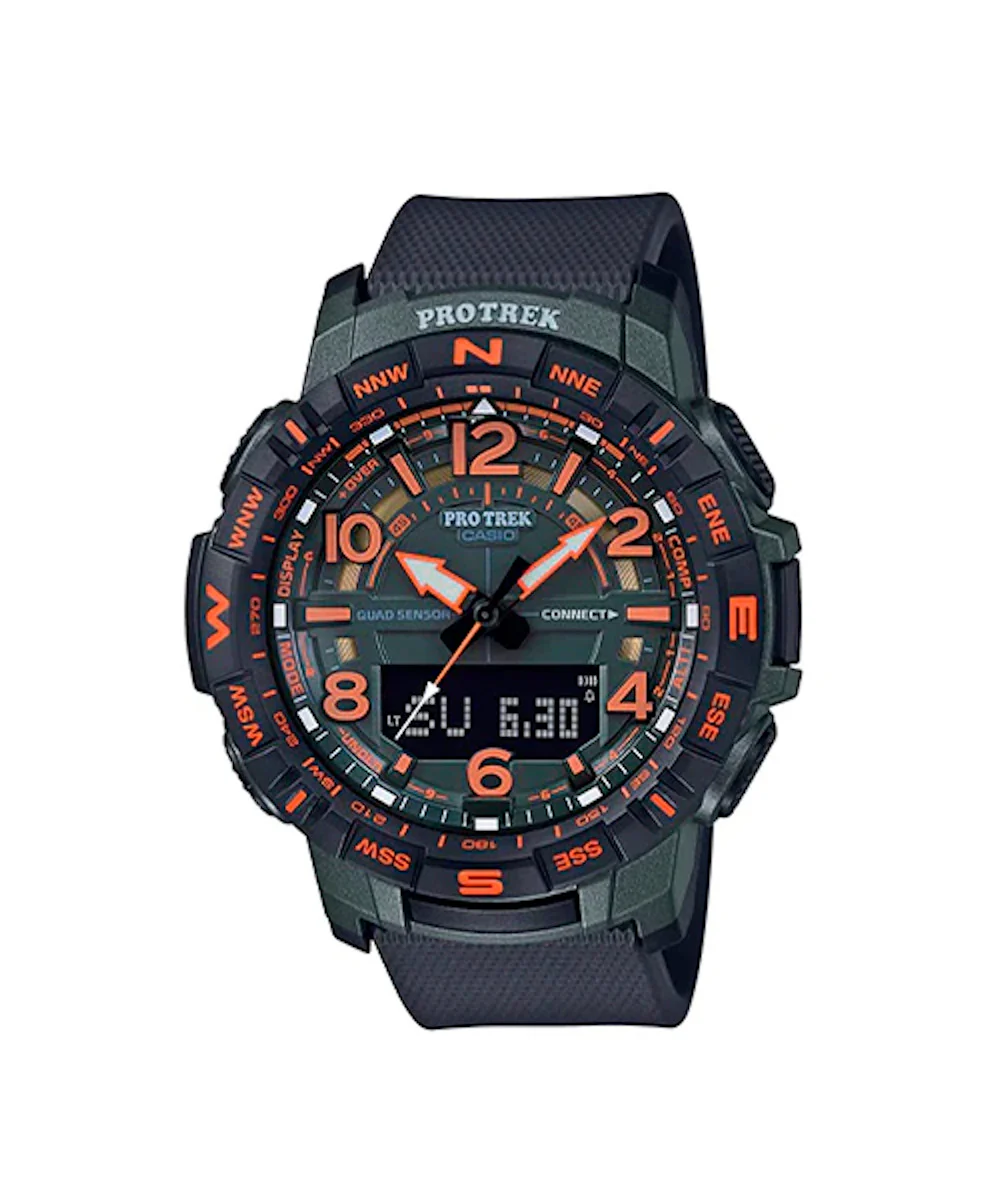 RELOJ PARA HOMBRE CASIO PROTREK  PRT-B50FE-3DR -VERDE