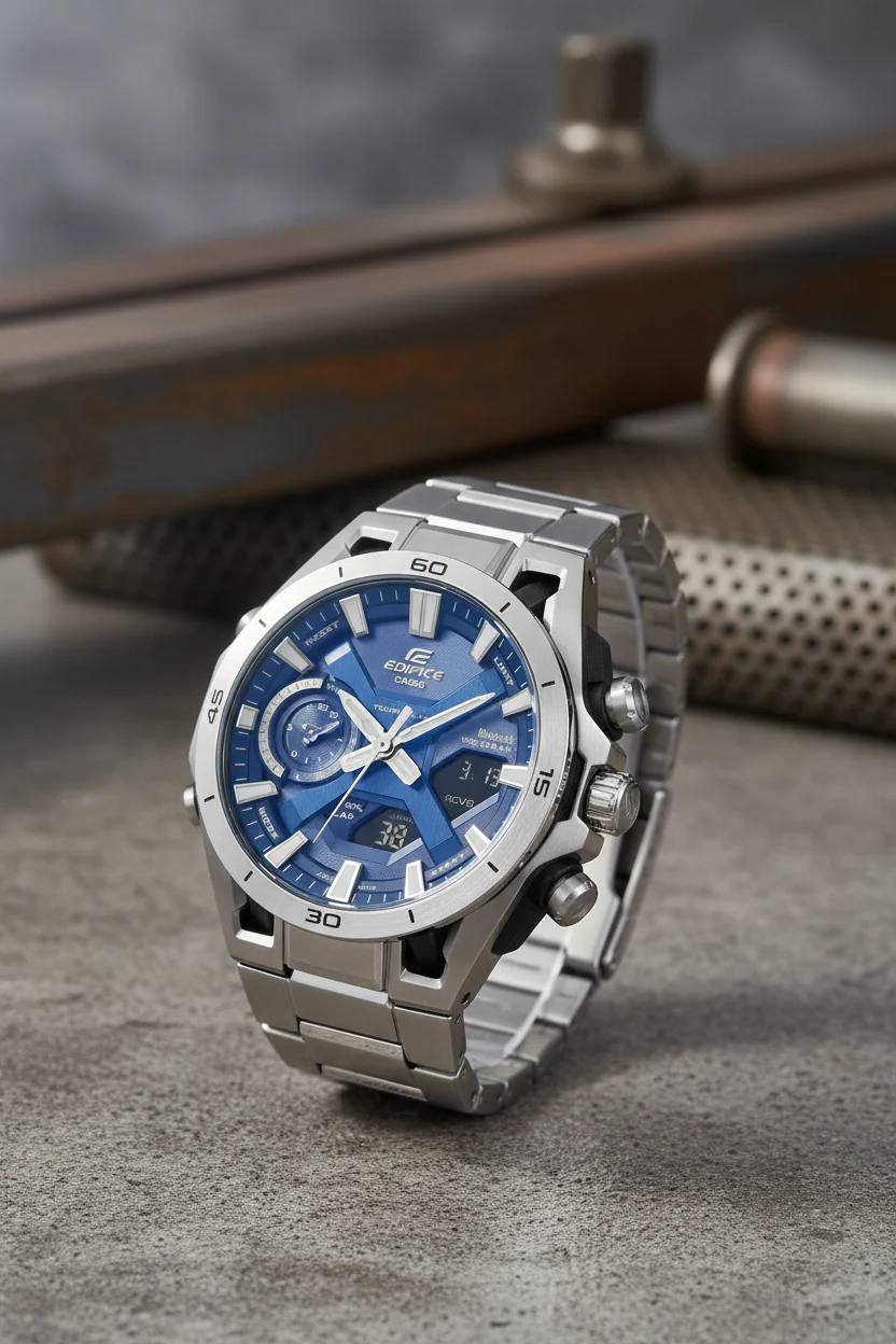 RELOJ PARA HOMBRE CASIO EDIFICE ECB-2300D-2ADF - AZUL - Image 7