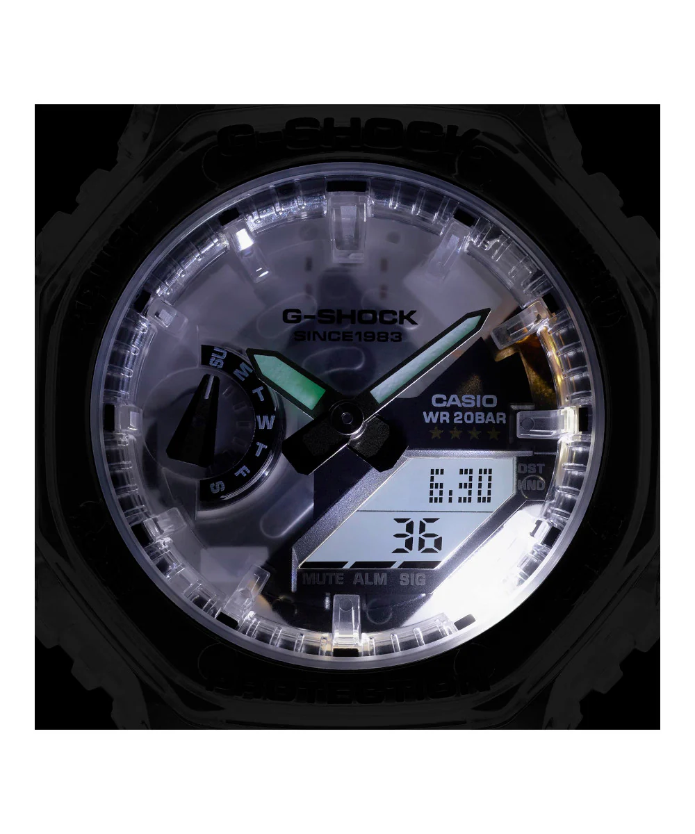 RELOJ PARA MUJER CASIO G-SHOCK  GMA-S2140RX-7ADR -BLANCO - Image 3