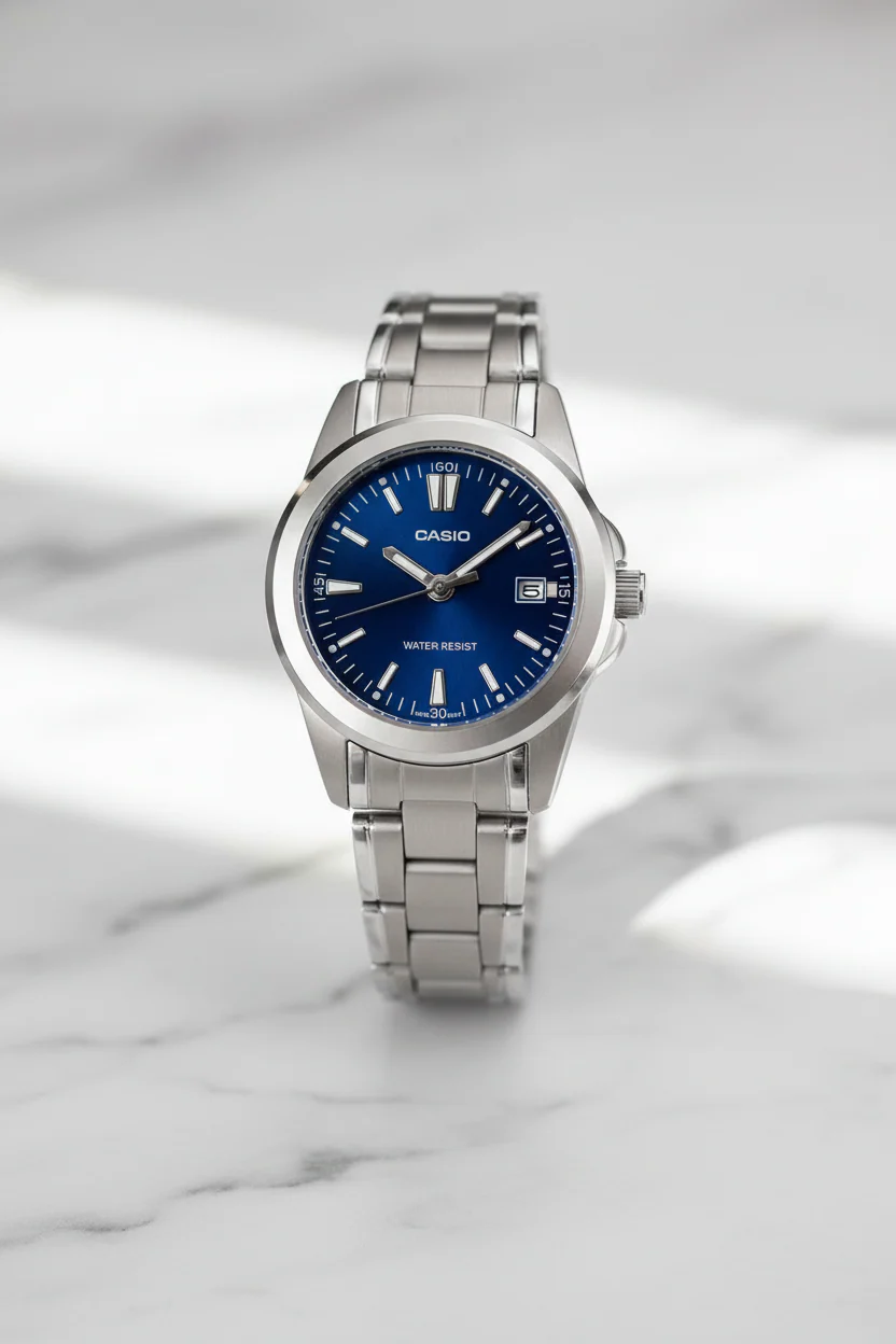RELOJ PARA MUJER CASIO LTP-1215A-2A2DF -AZUL - Image 3