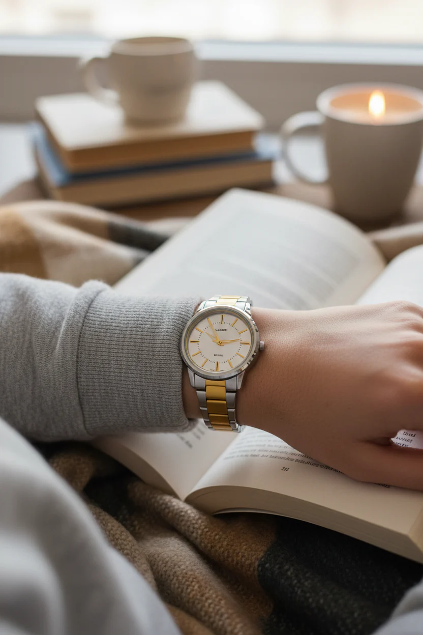 RELOJ PARA MUJER CASIO LTP-1303SG-7AVDF- BLANCO - Image 7