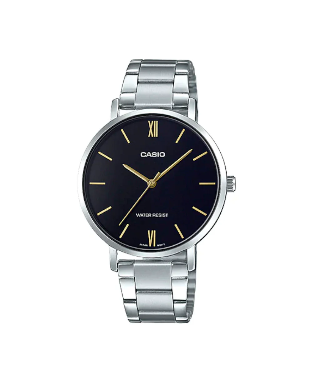 RELOJ PARA MUJER CASIO LTP-VT01D-1BUDF -NEGRO