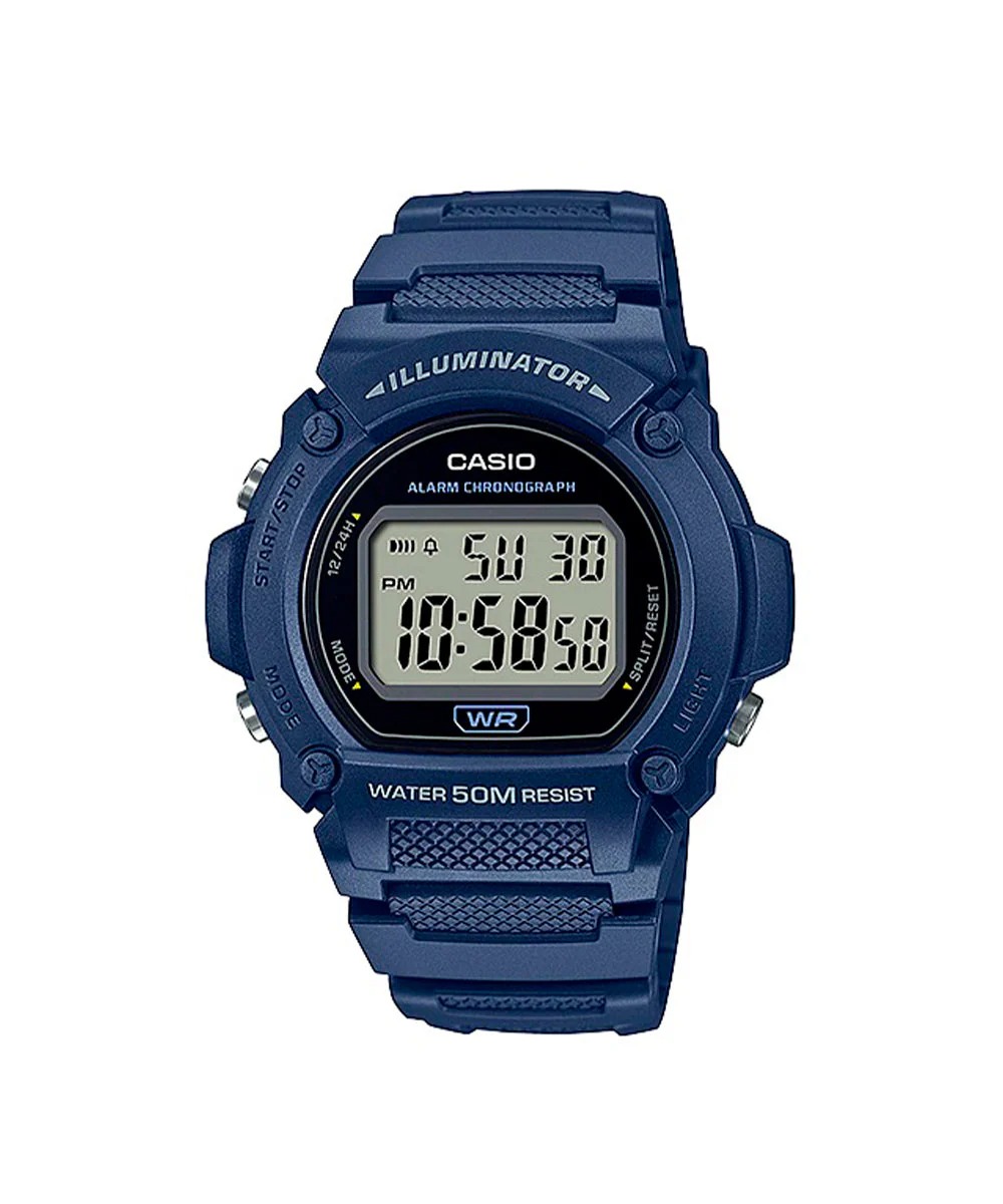 RELOJ CASIO W-219H-2AVDF -AZUL