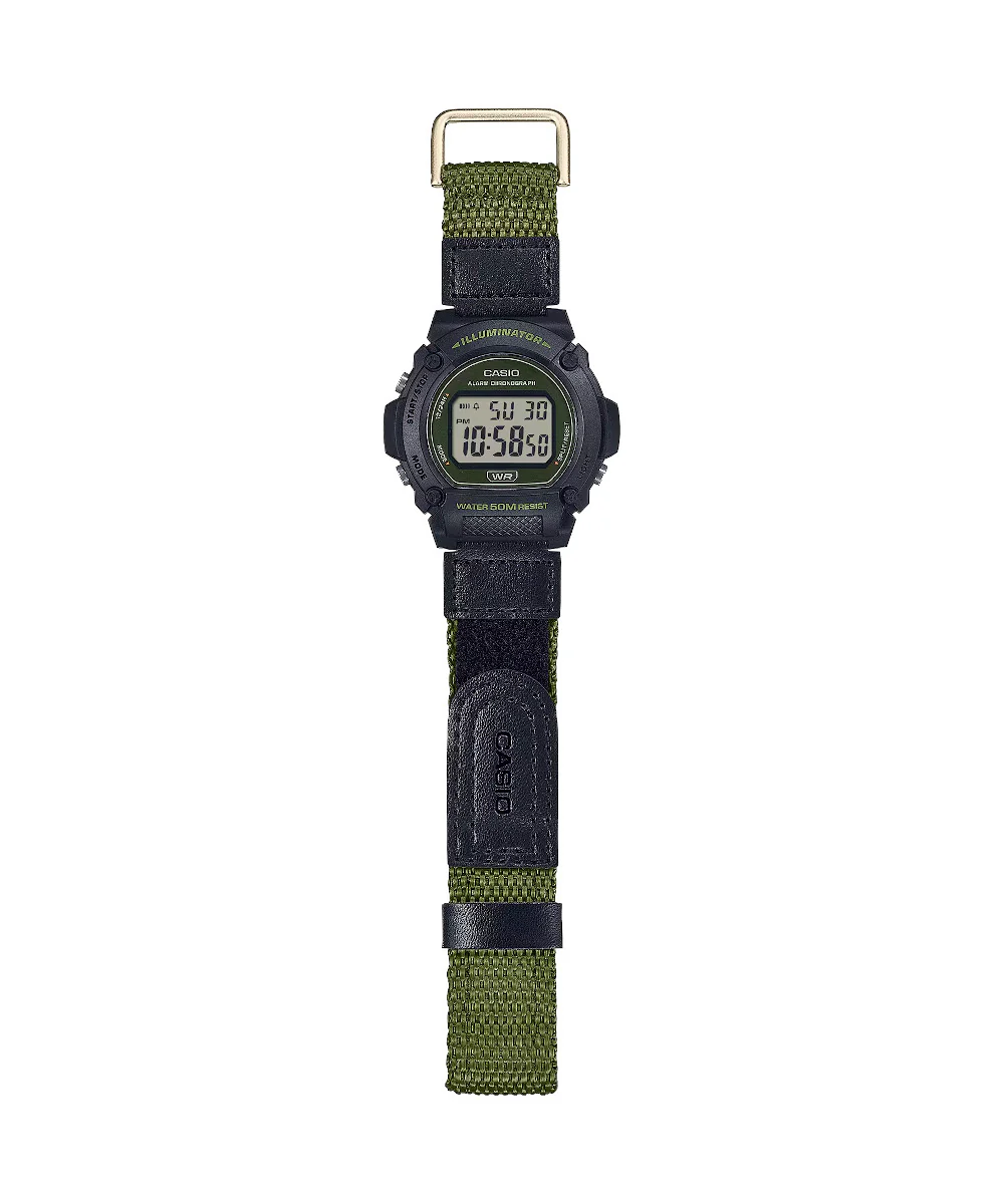 RELOJ CASIO W-219HB-3AVDF -VERDE - Image 2
