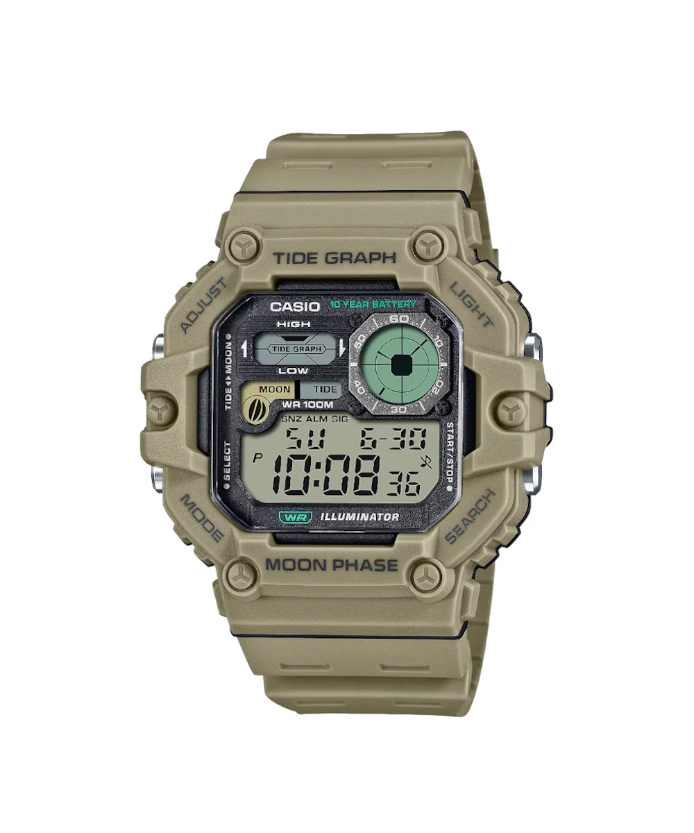 RELOJ PARA HOMBRE CASIO WS-1700H-5AVDF -CAFÉ